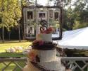 Rustic Theme Brides Cake