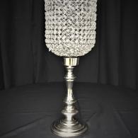 Elegant Silver & Acrylic Crystal Centerpieces