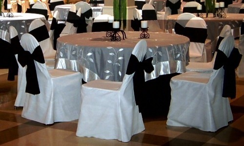 Scuba Banquet Chair Covers Wedding Items For Sale